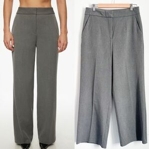 Dynamite Yasmin grey wide leg trousers